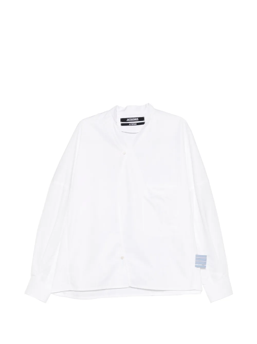 Jacquemus patch-pocket shirt - Bianco
