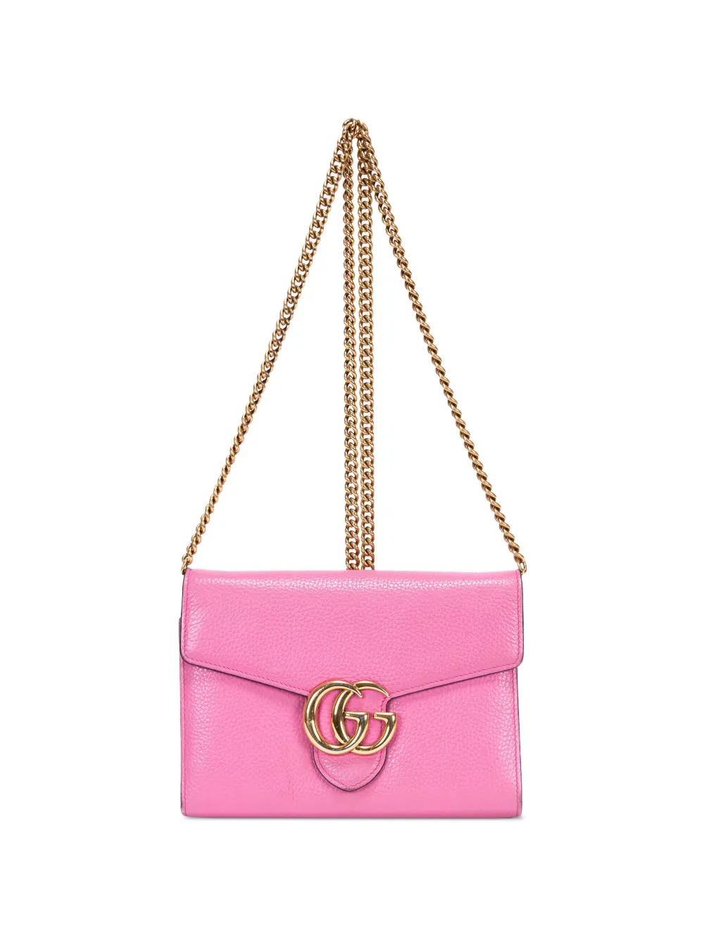 Gucci Pre-Owned Marmont chain crossbody bag - Rosa
