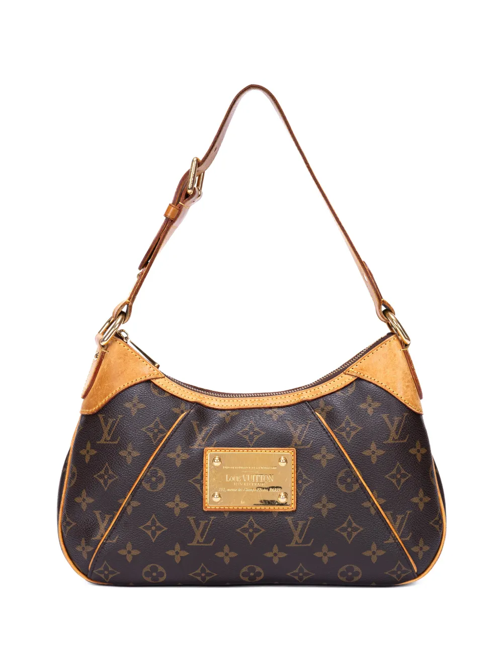 Louis Vuitton Pre-Owned PM Thames monogram shoulder bag - Marrone