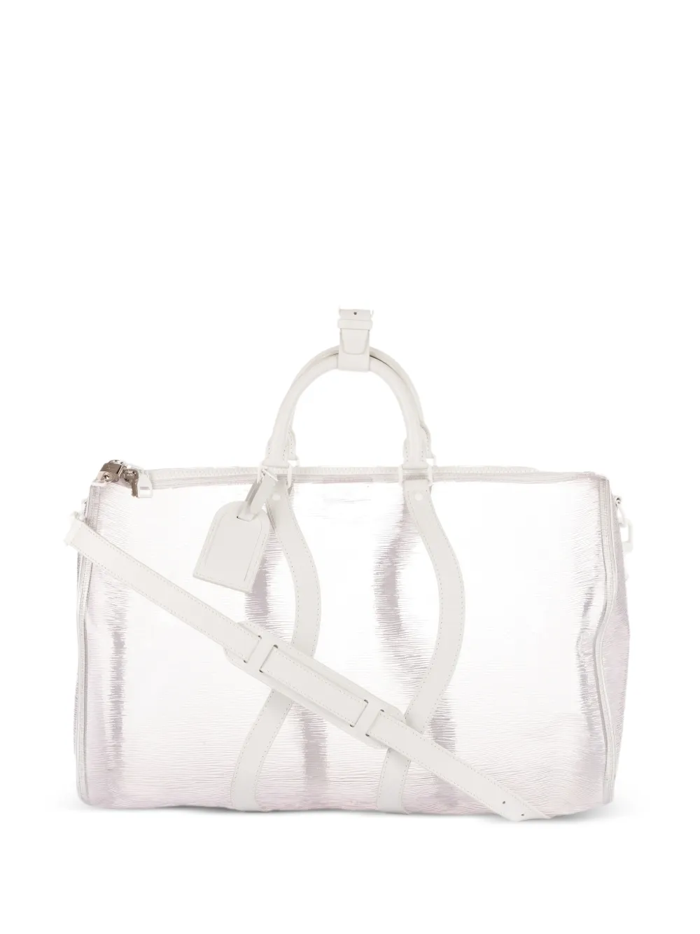 Louis Vuitton Pre-Owned 50 Ltd. Ed. Keepall Wavy bag - Bianco