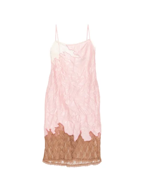 Andersson Bell vestido midi con encaje bordado