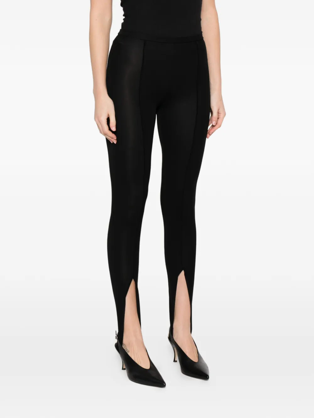  Iro Stirrup Seam Leggings - Black 