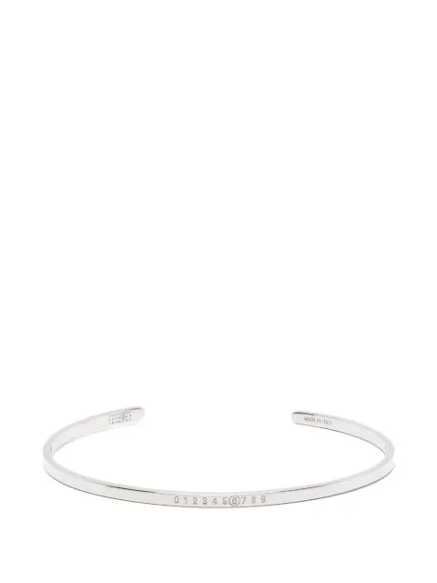 MM6 Maison Margiela logo-engraved bracelet