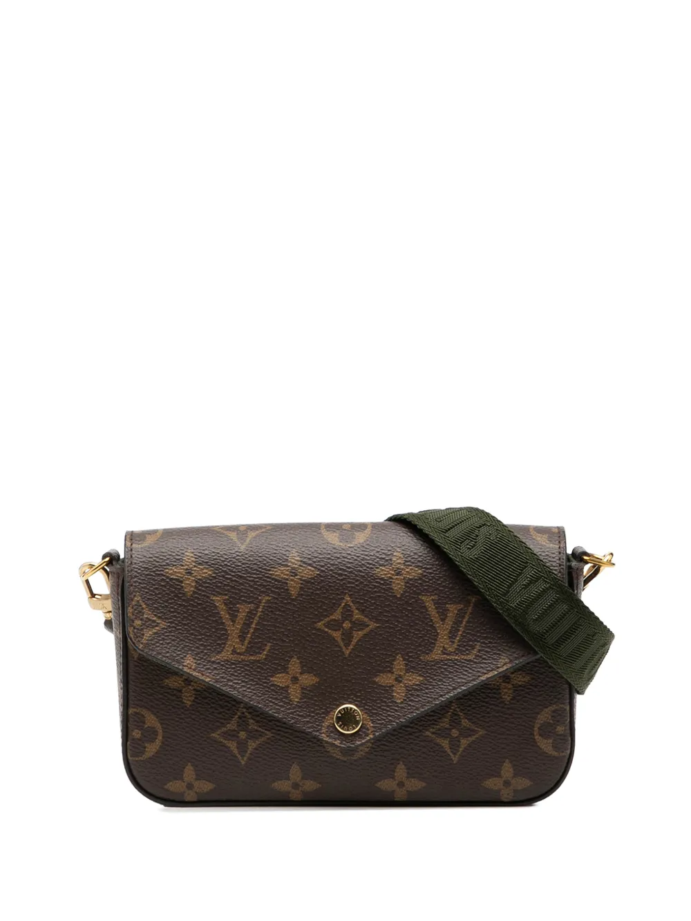 Louis Vuitton Pre-Owned 2021 Monogram Felicie Strap And Go crossbody bag - Marrone