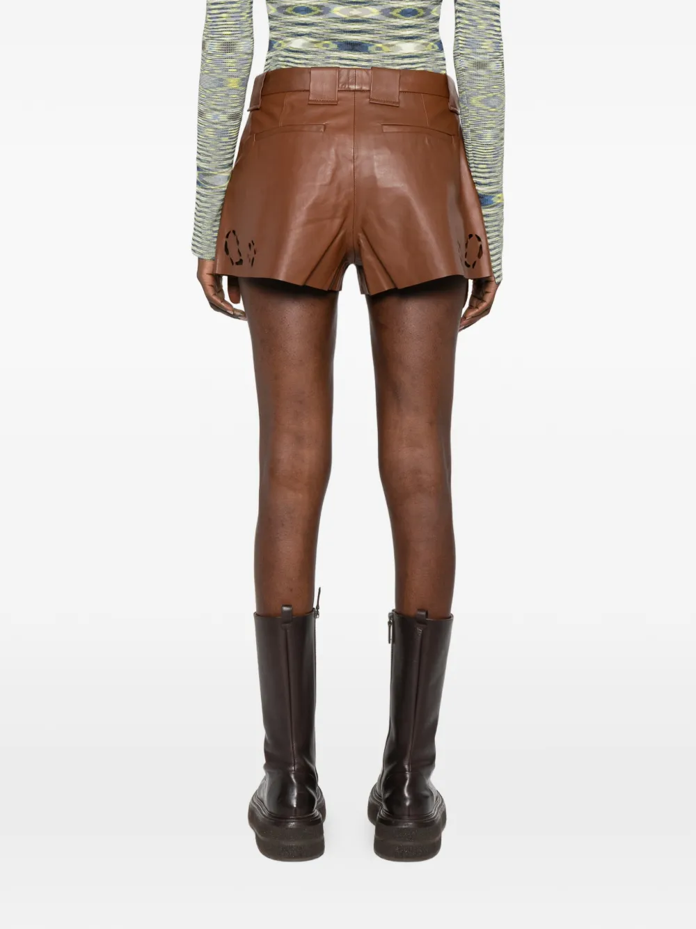 IRO Valvidia shorts met uitgesneden details Bruin