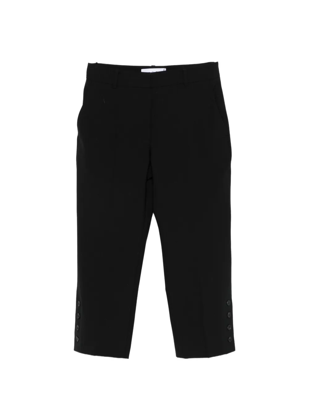 IRO Aqua button-embellished trousers - Nero