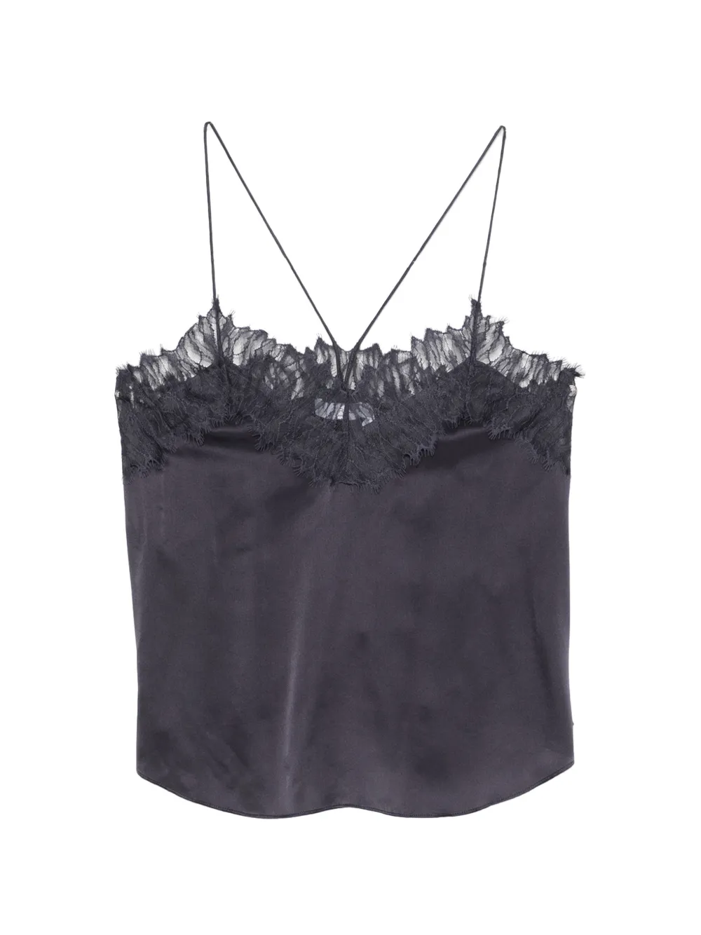 IRO Newin lace strap top - Grigio