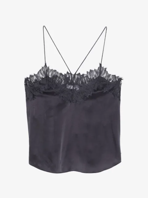 IRO haut Newin à bretelle en dentelle