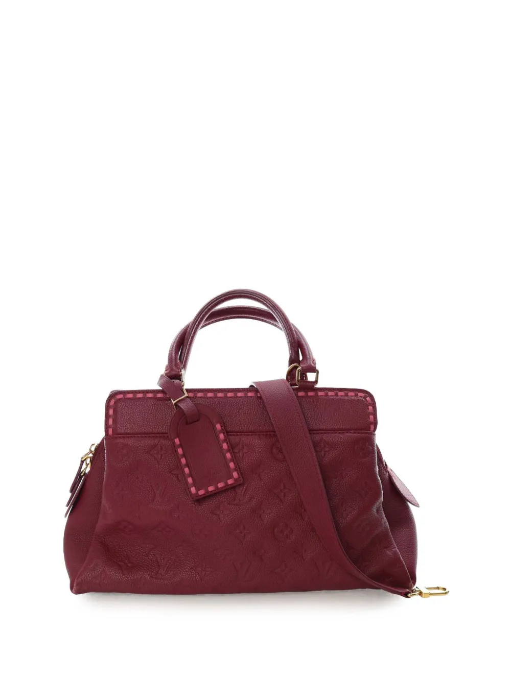 Louis Vuitton Pre-Owned 2016-2017 Monogram Empreinte Vosges MM satchel - Viola