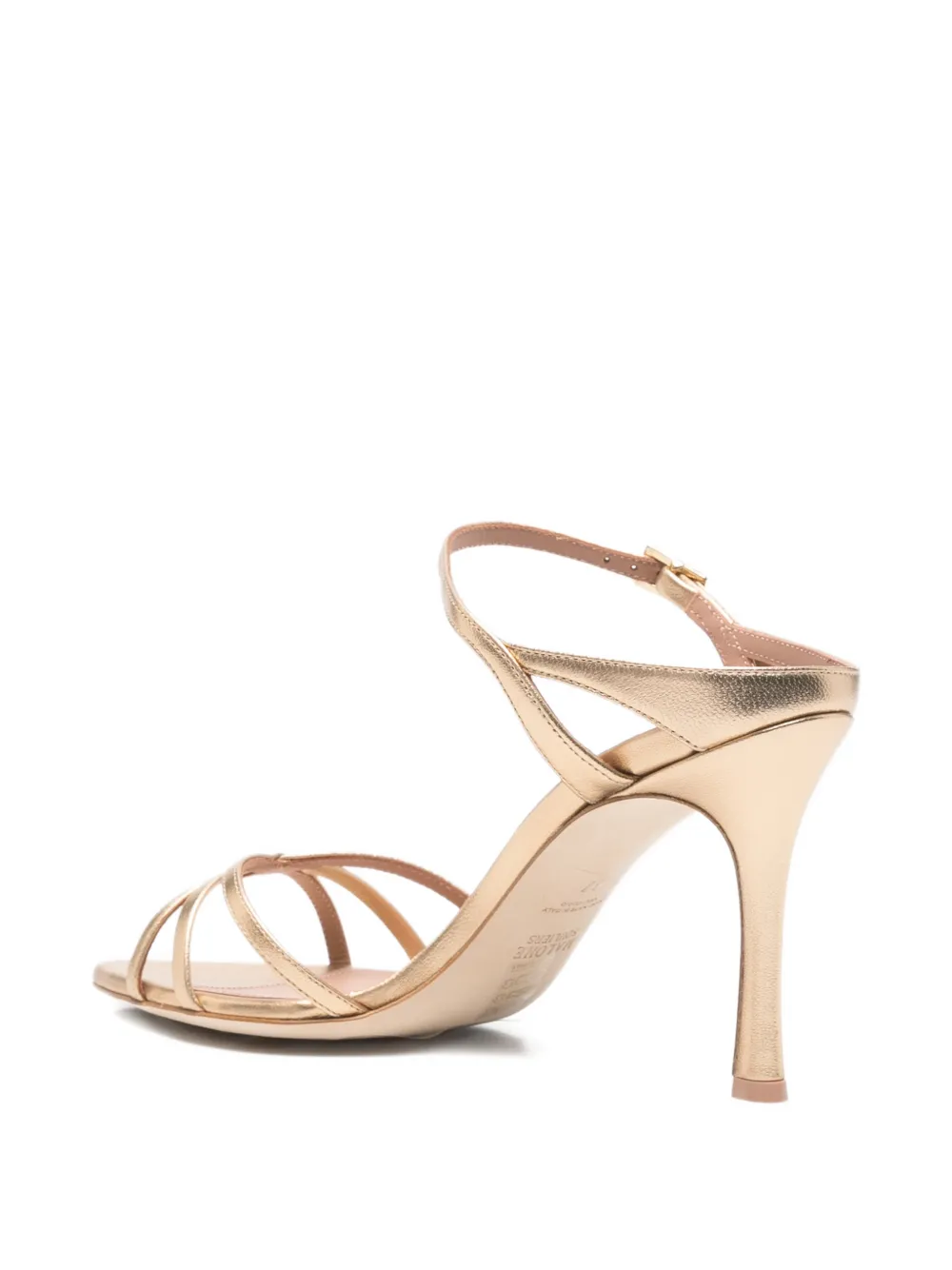 Malone Souliers ankle-strap heeled sandals Goud