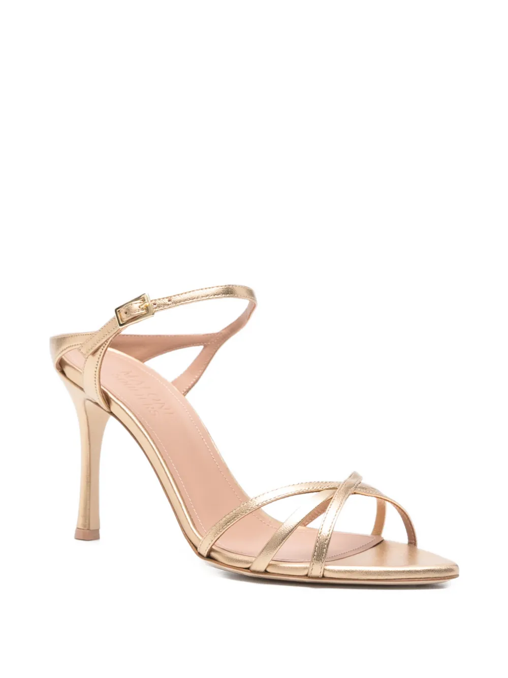 Malone Souliers ankle-strap heeled sandals Goud