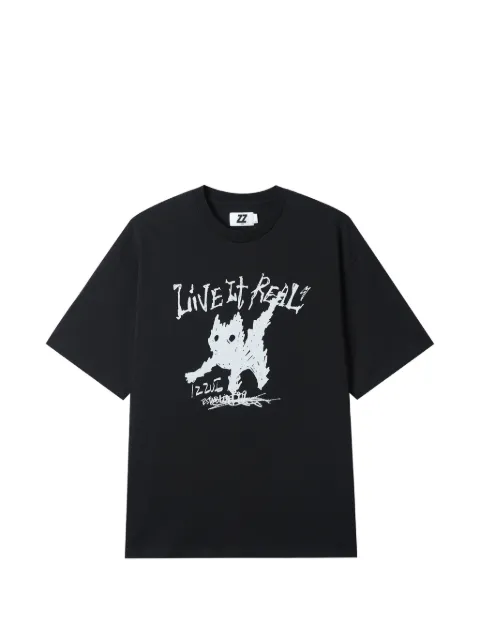 izzue graphic print T-shirt