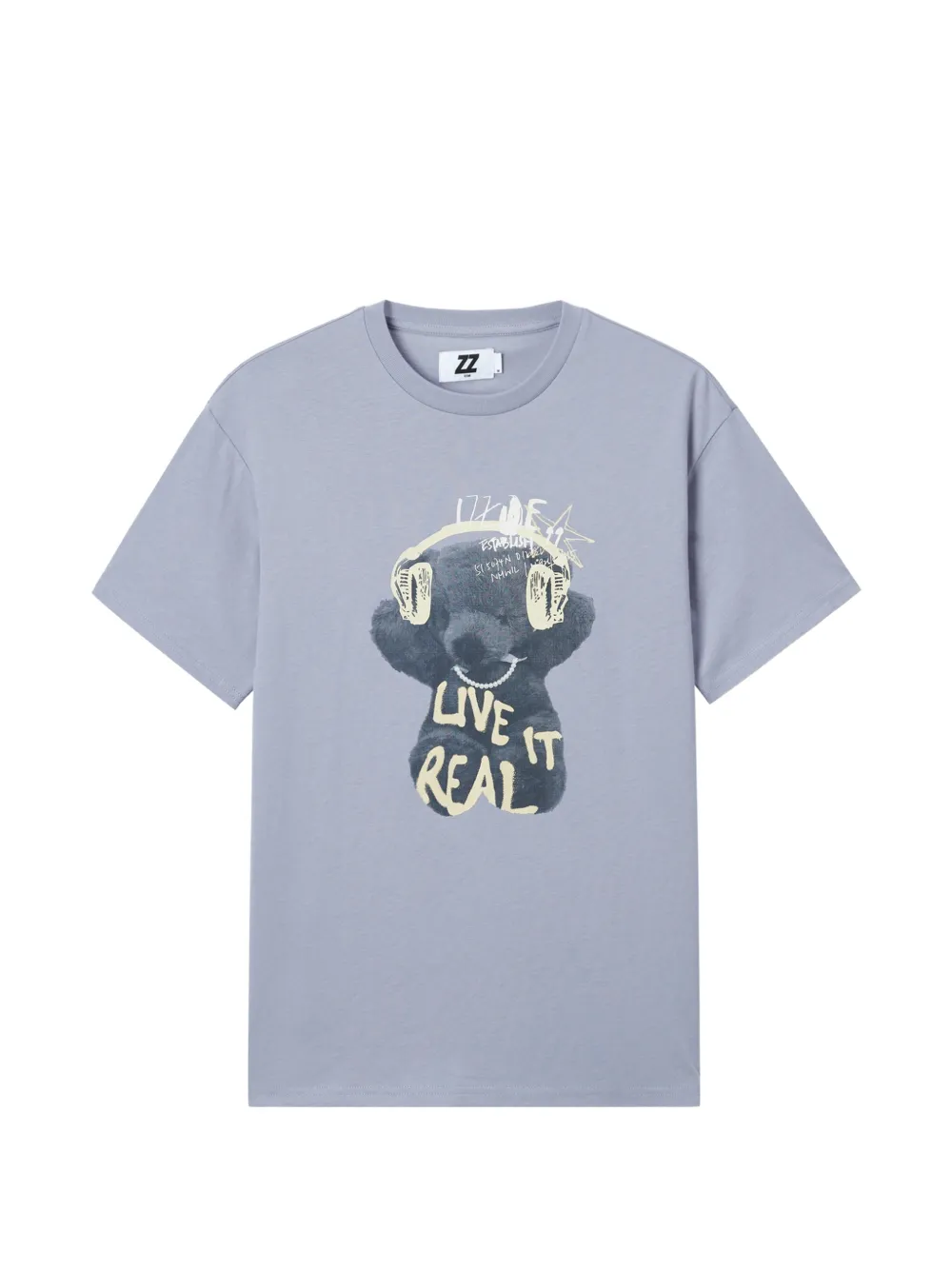 izzue graphic-print T-shirt - Blu