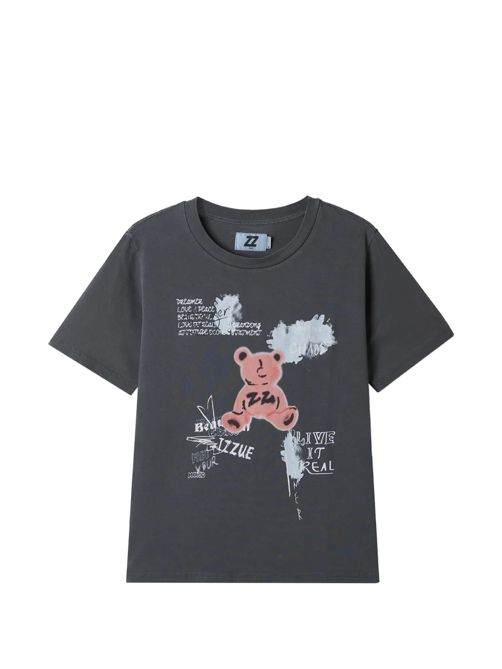 izzue graphic T-shirt - Grigio