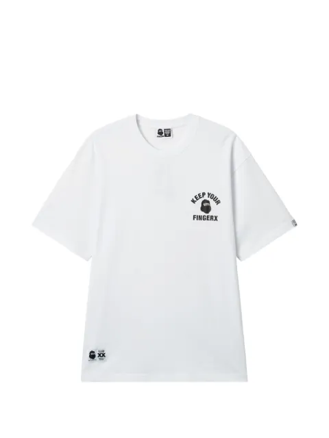 FINGERCROXX logo-print T-shirt