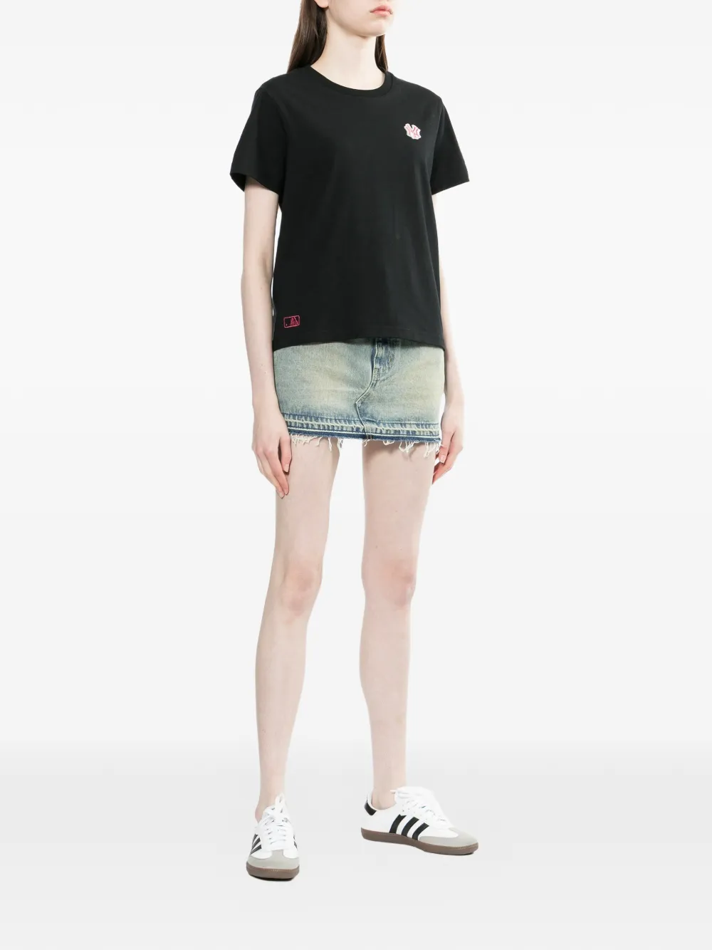  New Era Cap Logo-patch T-shirt - Black 