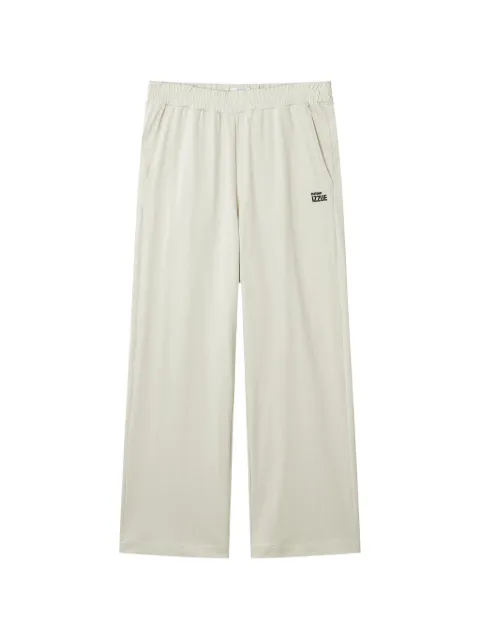 izzue logo-detail trousers