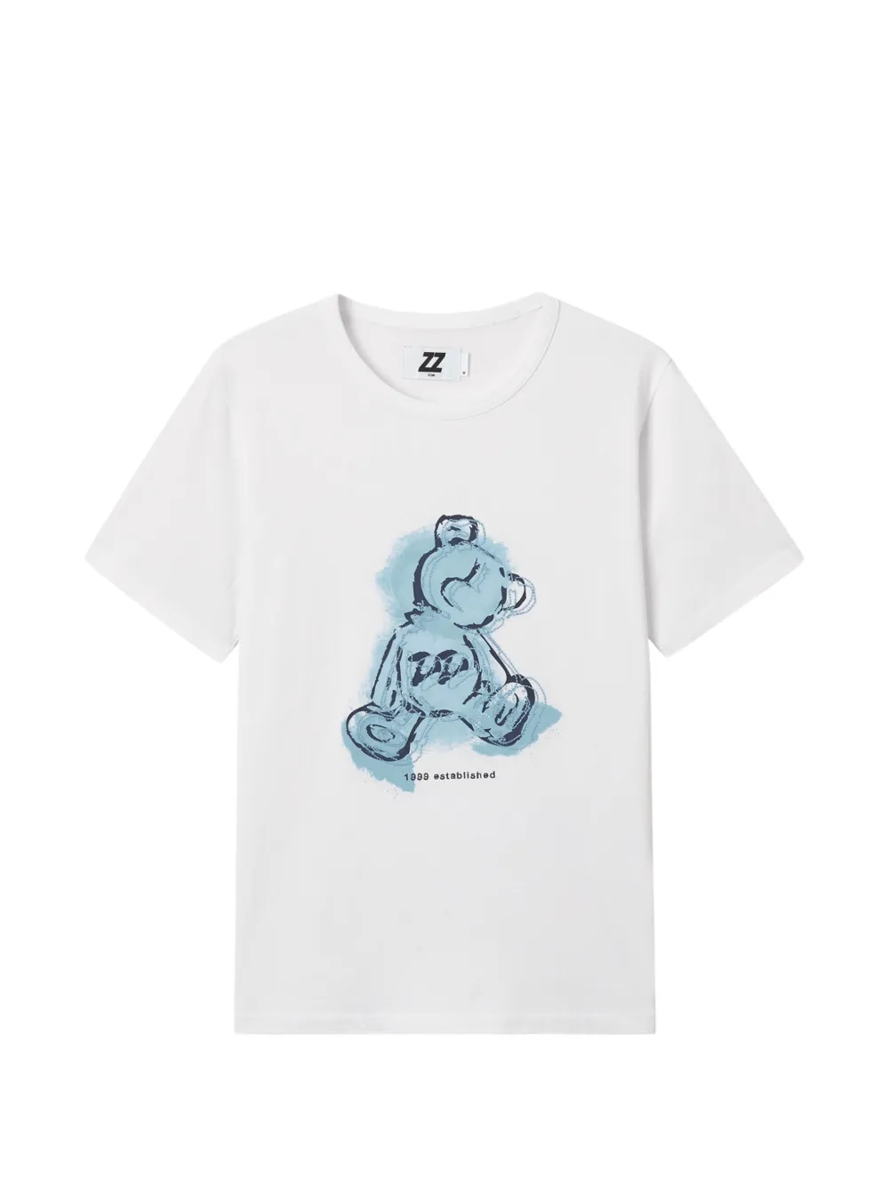izzue graphic-print T-shirt - Bianco