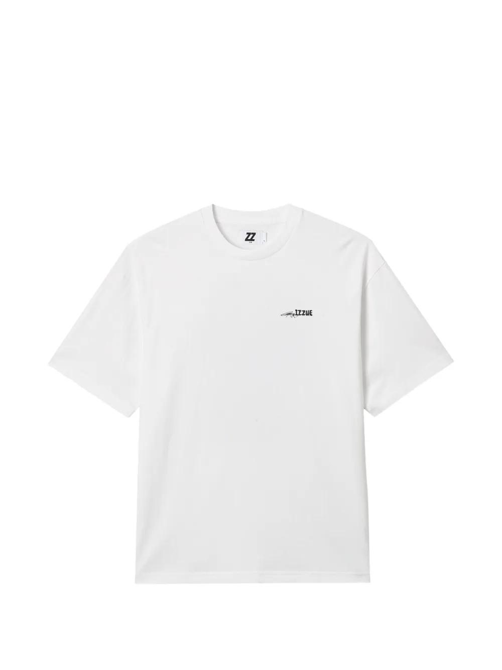 izzue printed T-shirt - Bianco