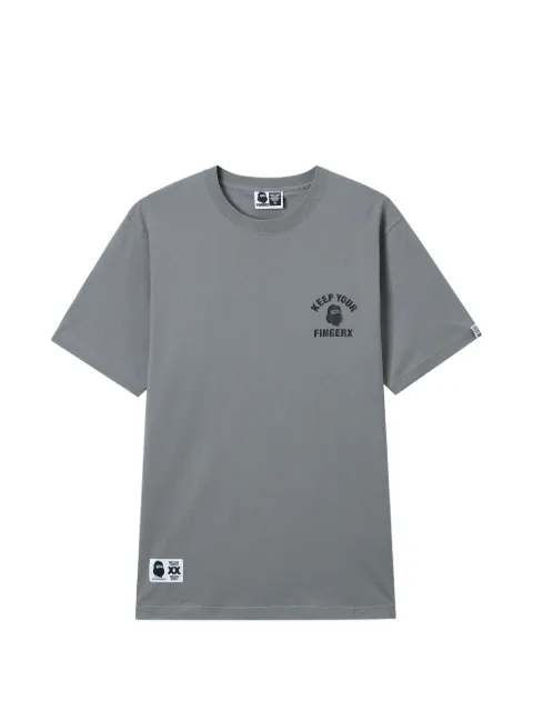 FINGERCROXX playera con logo estampado