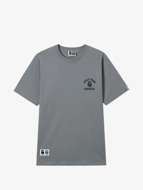 FINGERCROXX logo-print T-shirt