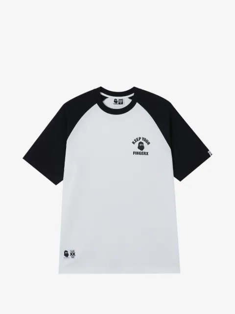 FINGERCROXX raglan-sleeve T-shirt