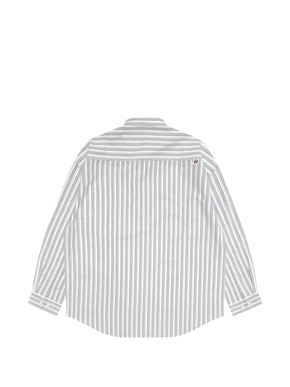 AAPE BY *A BATHING APE Overhemd met streep applicatie Wit
