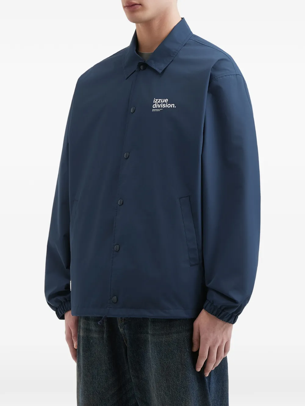  Izzue Printed Jacket - Blue 