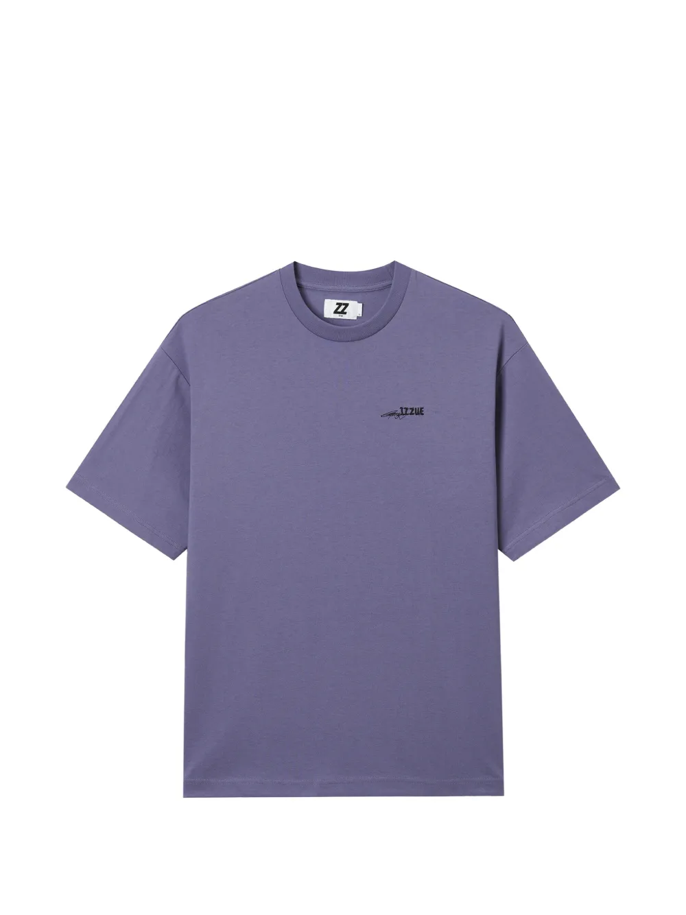izzue logo-print T-shirt - Viola