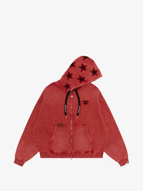 AAPE BY *A BATHING APE® star zip-up hoodie