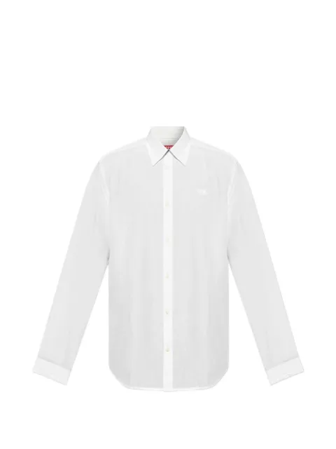 Diesel logo-detail long-sleeve shirt
