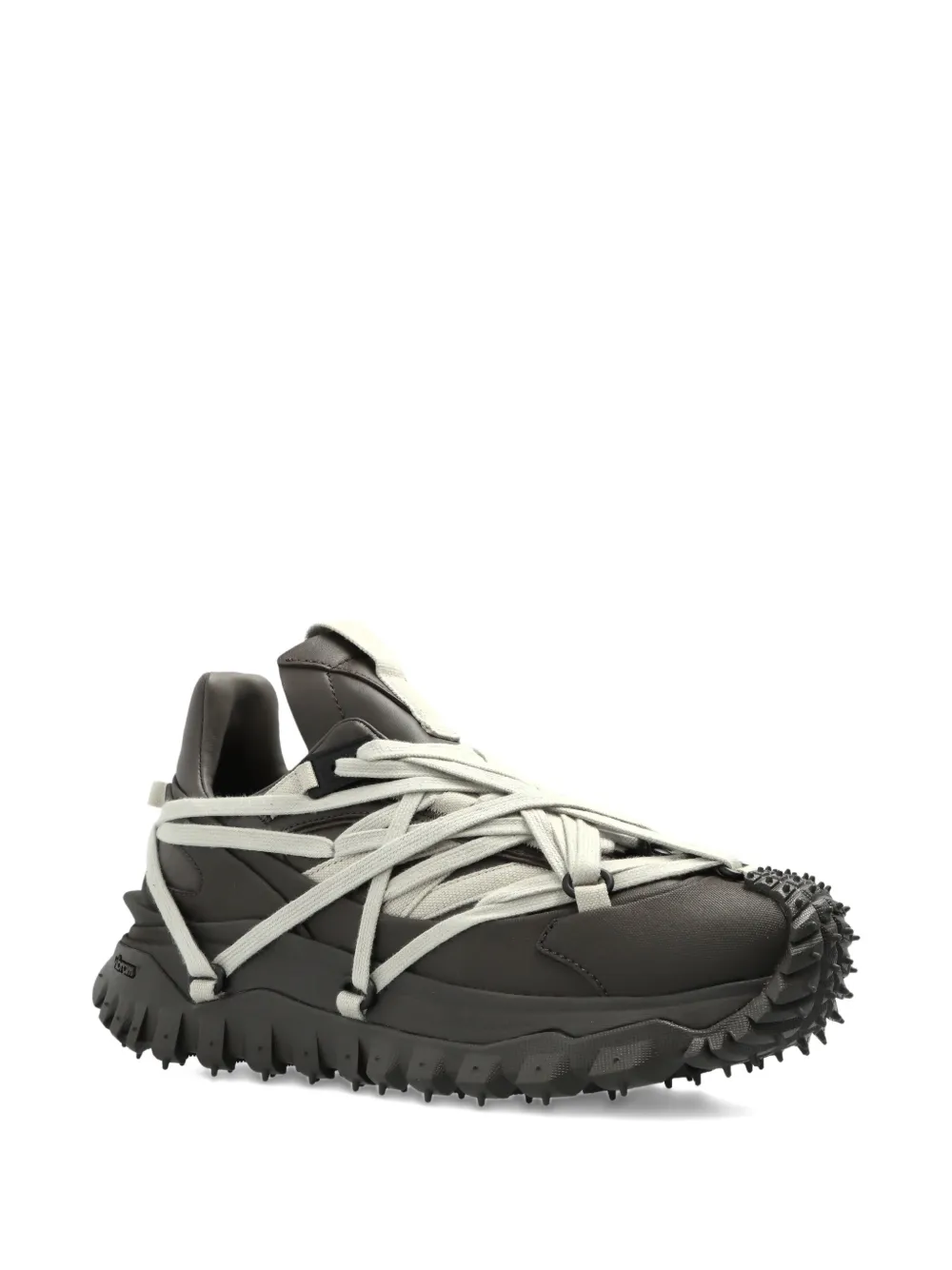 Moncler + Rick Owens lace-up studded sneakers Bruin