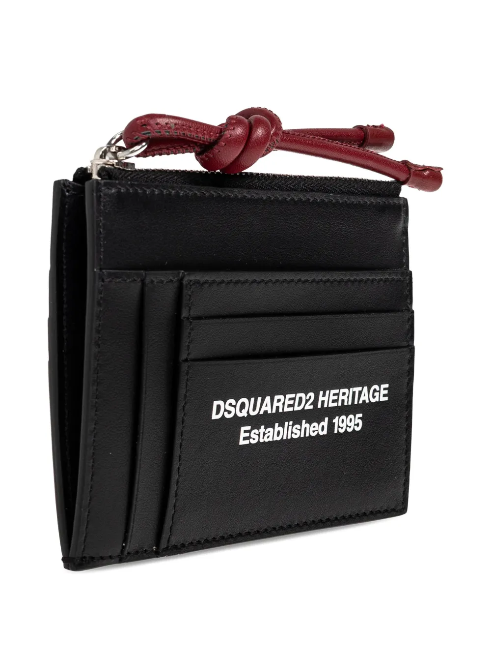 Knotted Leather Cardholder