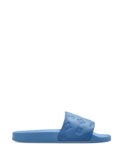 DSQUARED2 debossed slides