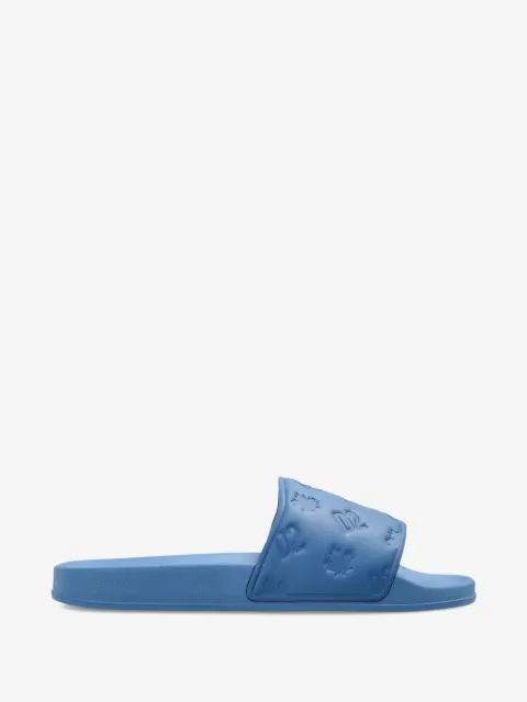 DSQUARED2 debossed slides