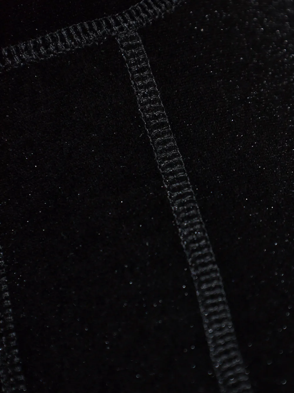 VETEMENTS Jumpsuit met naaddetail Zwart