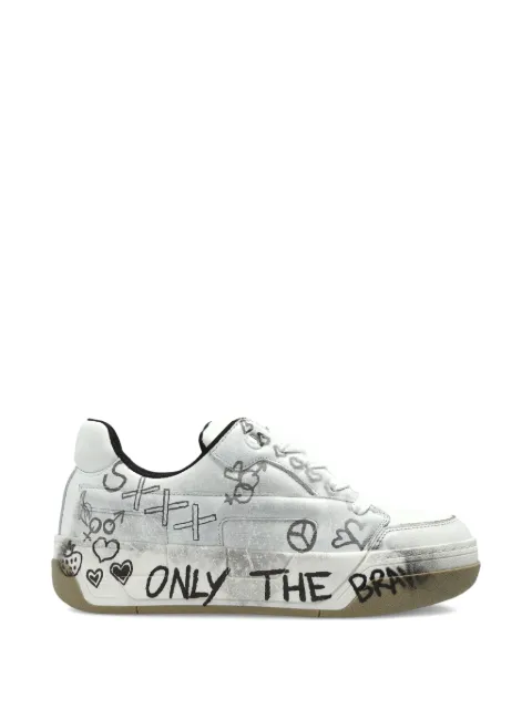 Diesel S-D-Ollie graffiti low-tops sneakers