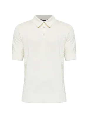 DOLCE&GABBANA　ドルガバ　孔雀デザイン ポロシャツ モノトーン 新品未使用 DOLCE&GABBANA ポロシャツ 48 ブラック ドルガバ - メルカリ