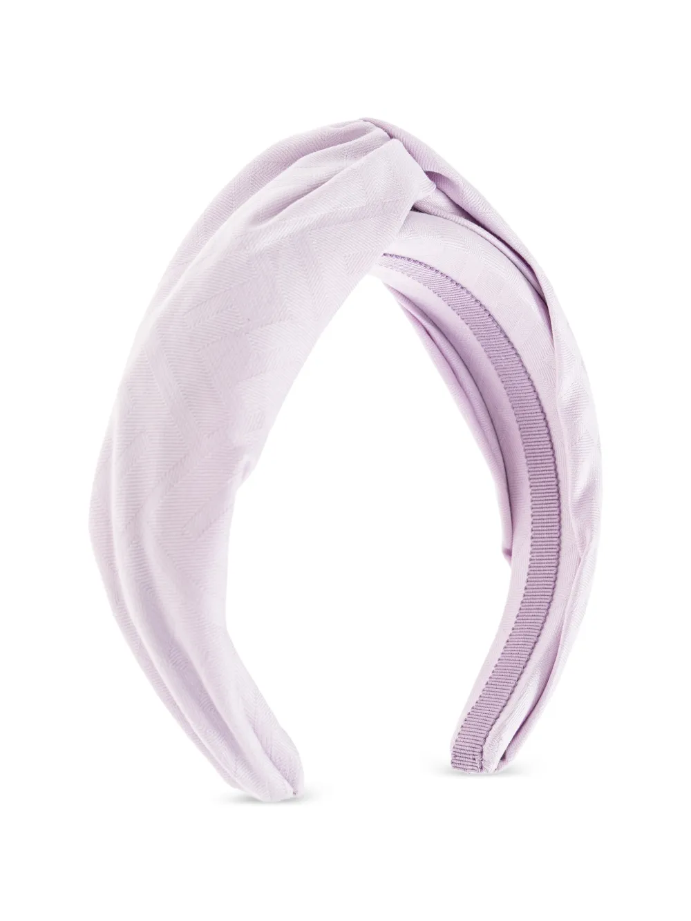 Fendi Kids Stirnband mit Knoten - Violett