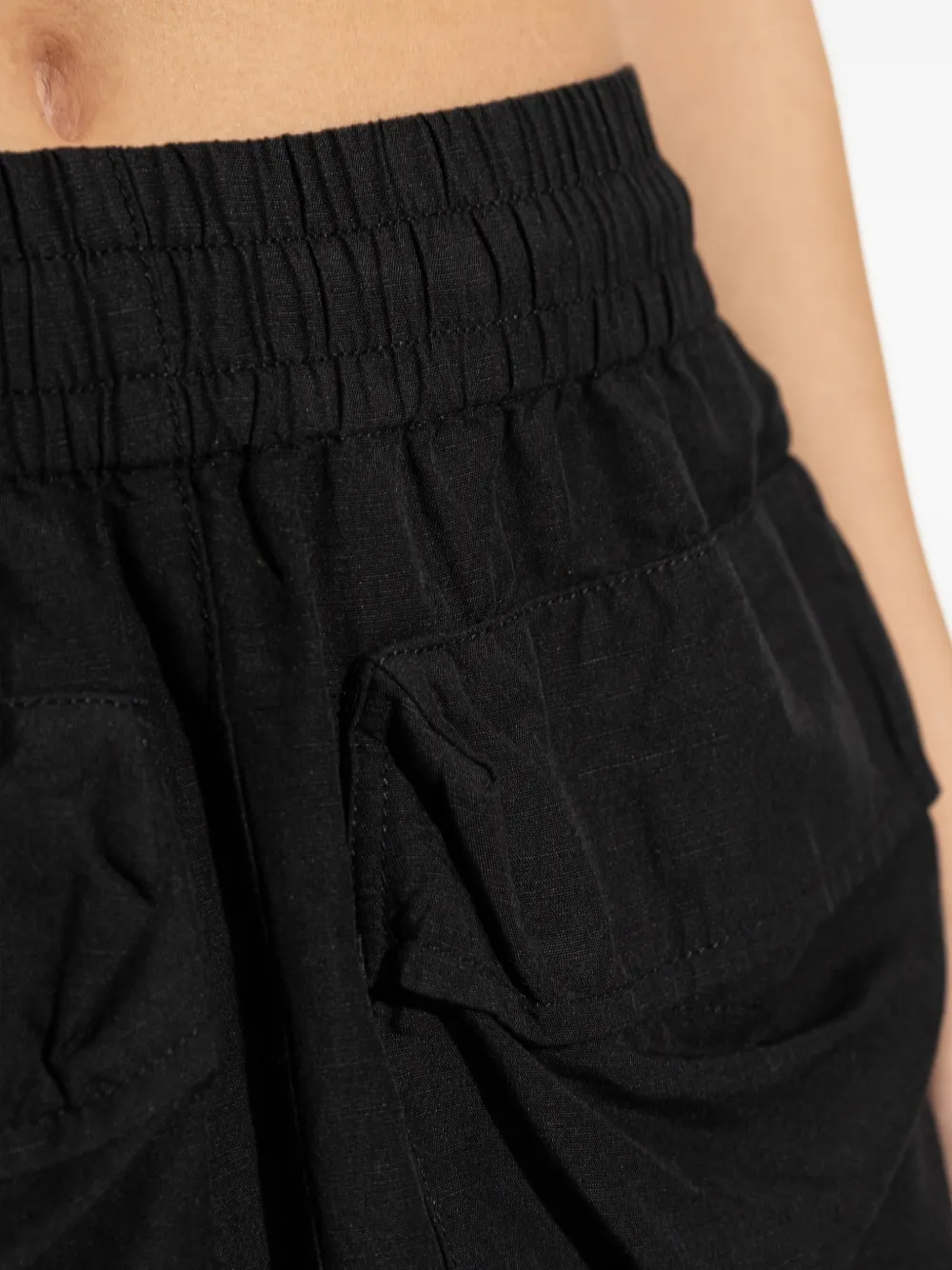 Diesel O-Cean-S2 mini-rok met trekkoord Zwart
