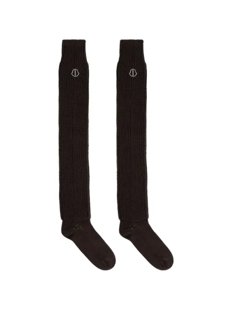 Moncler + Rick Owens جوارب بكرانيش وشعار الماركة