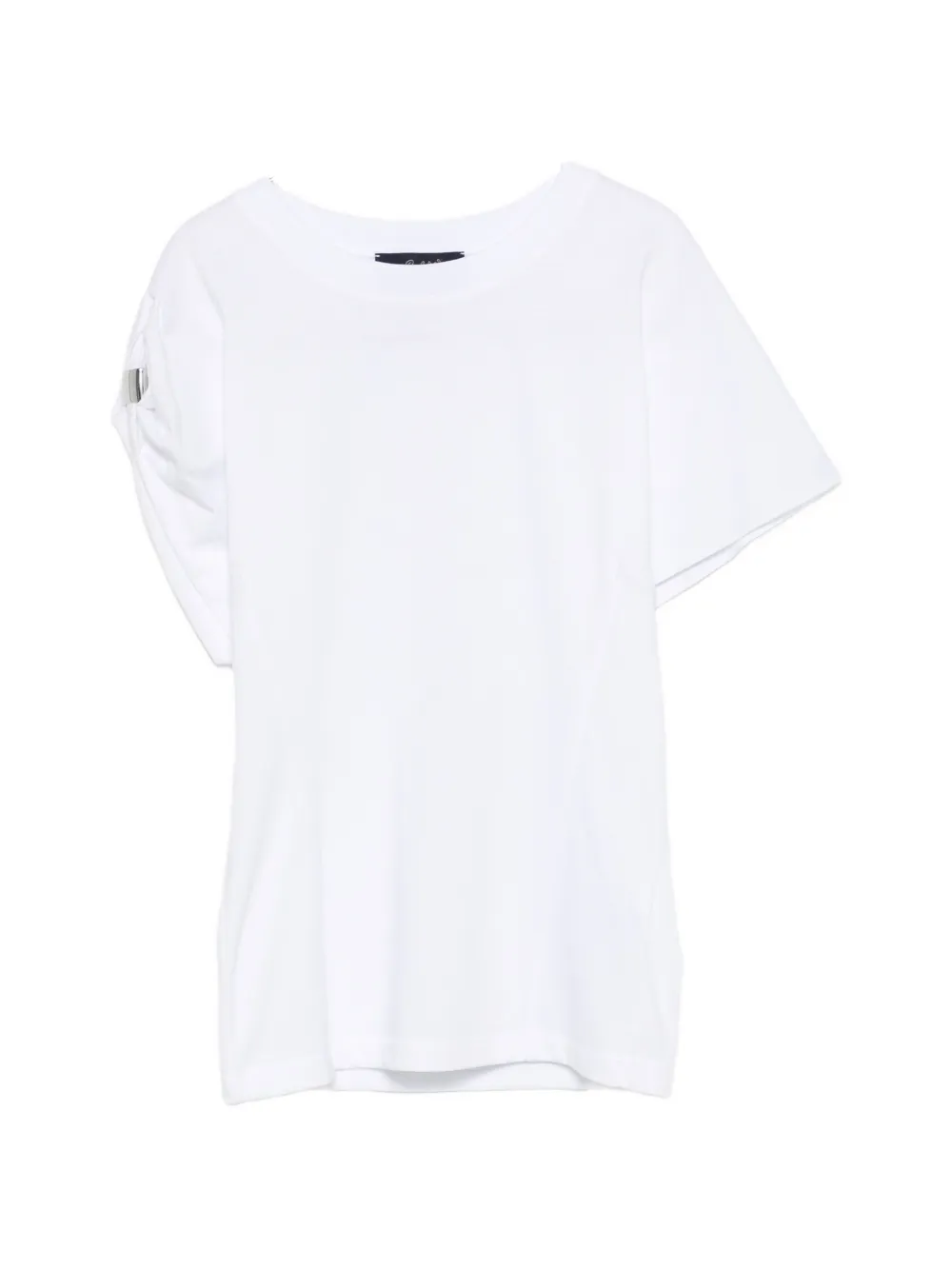 Seafarer Estephani ruched sleeve T-shirt - Bianco