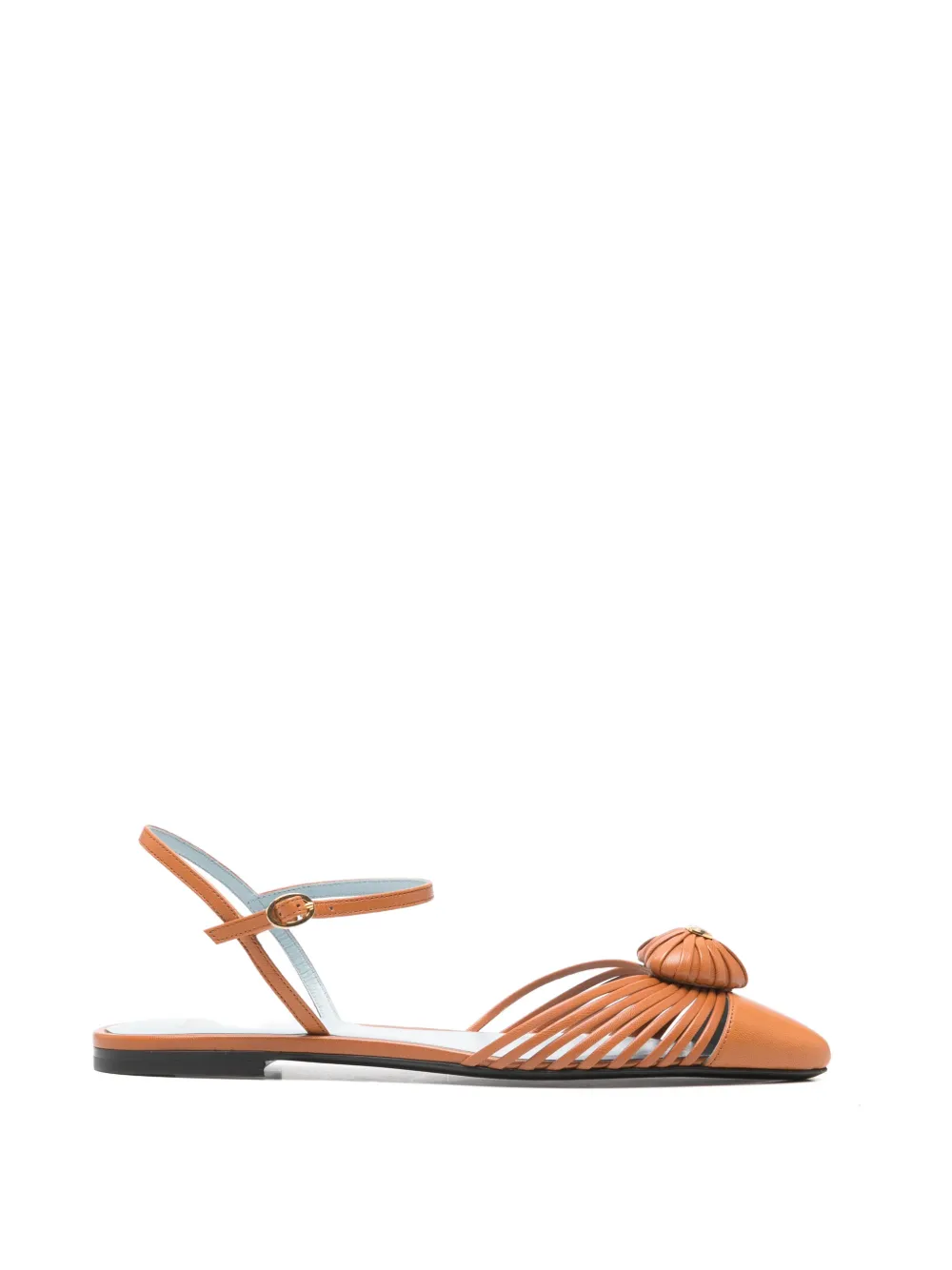 Valentino Garavani Sandalen met hartdetail Bruin