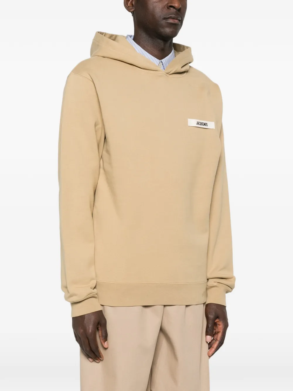  Jacquemus Logo-patch Hoodie - Brown 