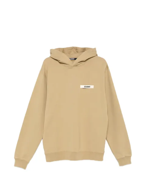 Jacquemus logo-patch hoodie