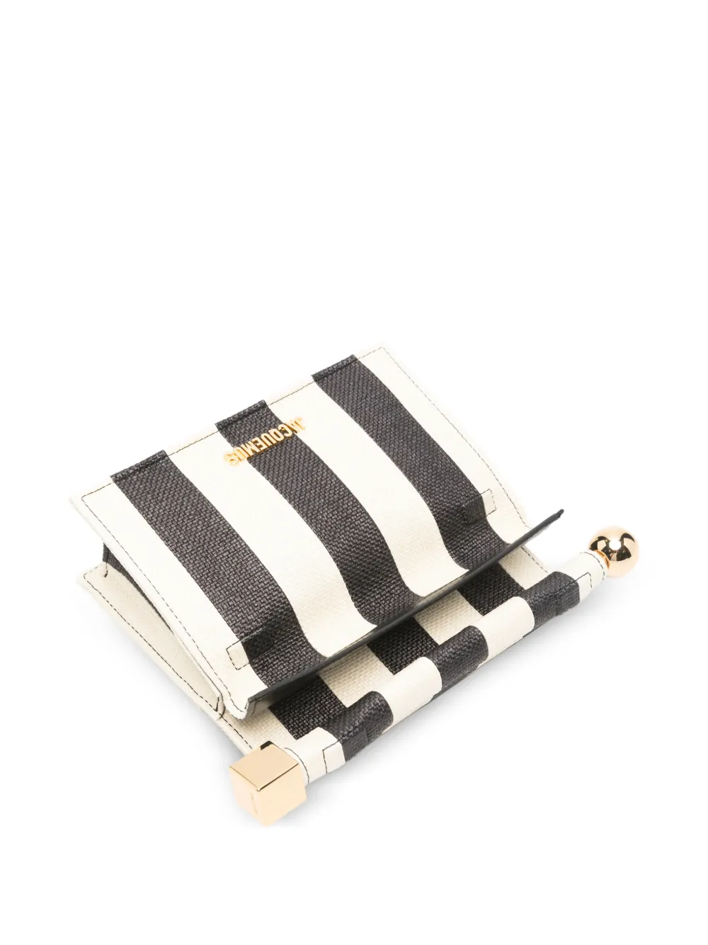 striped roll mini bag