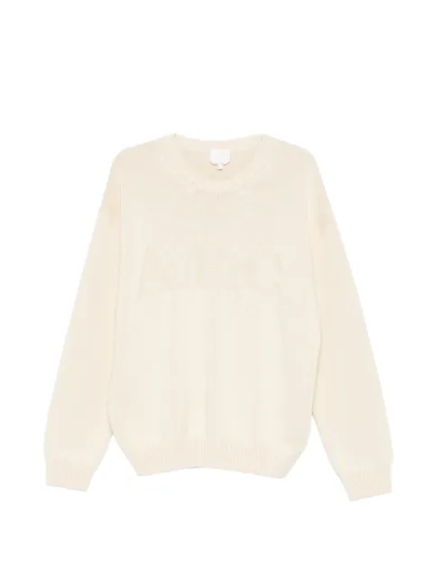 A.P.C. logo-detail crew-neck sweater