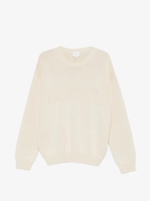 A.P.C. logo-detail crew-neck sweater