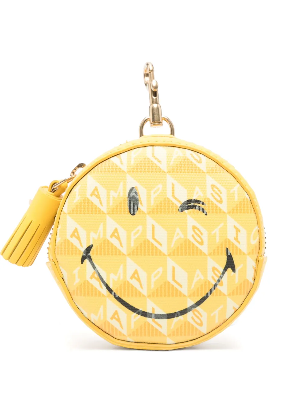 Anya Hindmarch Wink tassel-detail ear phones - Giallo