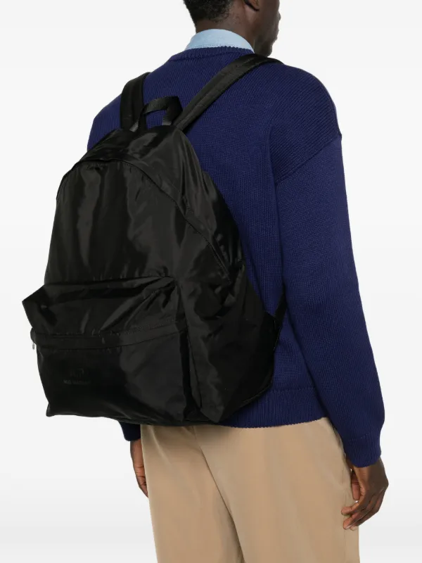 A.P.C. ジップポケット バックパック | ブラック | FARFETCH JP